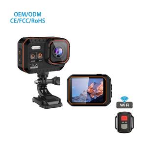 Alimentation directe d'usine 4K60 FPS Ultra HD Caméra d'action 2.0 pouces Plongée en plein air Caméra étanche Voiture Moto Dash Caméra VL002 - Product Image 3
