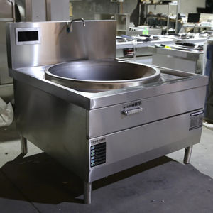 Four à cuisson électromagnétique en acier inoxydable commercial haute puissance à tête unique/cantine 15kw grande - Product Image 2