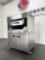 Four à gaz commercial multifonctionnel haute température entièrement automatique pour la cuisson de steaks de bœuf