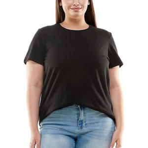 เสื้อยืดผู้หญิงไซส์ใหญ่พิเศษ สวมใส่สบาย ระบายอากาศได้ดี เป็นมิตรต่อสิ่งแวดล้อม แห้งเร็ว สามารถปรับแต่งสีและดีไซน์ได้ - Product Image 1