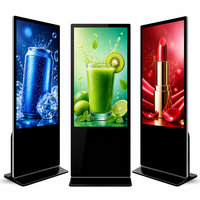 Pantallas Digitales Comerciales LCD, Letrero Digital con Soporte, Pantalla Interactiva 4K para Interiores, Eventos Promocionales