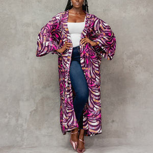 Robe de <span class=keywords><strong>Plage</strong></span> Longue en Soie Douce Personnalisée, Maillot de Bain d'Été Sexy, <span class=keywords><strong>Kimono</strong></span> Cache-Maillot Femme - Product Image 1