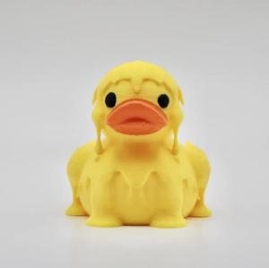 Jouet de décoration créative pour la maison en forme de canard jaune imprimé en 3D, cadeau pour enfants et nourrissons - Product Image 4