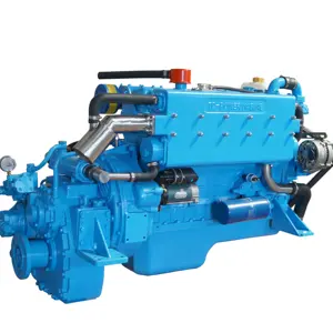 Marine Diesel Engine TDME-6112 150HP Gearbox 120C Machinery Engine Boat Engine