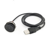 Módulo Escáner de Código de Barras GM861 GM861-USB OEM, GM861-LED GM861-LED-USB con Carcasa, Lector de Códigos QR con LED Verde y Blanco