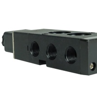 DKV Chang-over Namur Électrovannes pneumatiques 5 voies 2 positions 24VDC NAMUR 1/4 NPT pour actionneurs pneumatiques