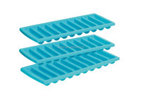 Bouteille d'eau étroite bac à glaçons 10 cavités réutilisable Mini bacs à glaçons en Silicone non toxique lavable au lave-vaisselle