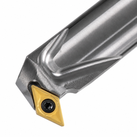 Porte-outil de mandrinage SDWCR, pince à coin droite à 45 degrés pour mandrinage interne, pour outils de mandrinage en carbure à plaquettes diamantées