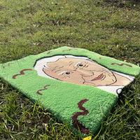Tapis et carpettes personnalisés en 3D, faits à la main, avec des motifs de personnages d'anime découpés, tapis personnalisés avec logo
