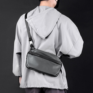 Bolsos cruzados personalizados al por mayor, mochila pequeña deportiva para ciclismo, bolso de pecho informal a la moda, bolso de hombro para hombre - Product Image 5