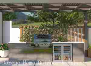 2026 Vente chaude Armoires de <span class=keywords><strong>cuisine</strong></span> extérieures de haute qualité avec <span class=keywords><strong>mini</strong></span> réfrigérateur et <span class=keywords><strong>four</strong></span> à pizza - Product Image 4