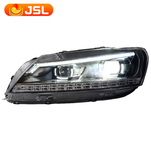 Faro Anteriore JSL Car Styling per <span class=keywords><strong>Passat</strong></span> <span class=keywords><strong>B7</strong></span>, Fanale a LED con Lente Proiettore per <span class=keywords><strong>Passat</strong></span> Versione USA 2011-2015, Accessori Automobilistici DRL Anteriore - Product Image 5