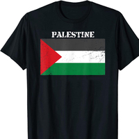 T-shirt personnalisé surdimensionné Free Palestine Products Vêtements T-shirt Palestine pour hommes