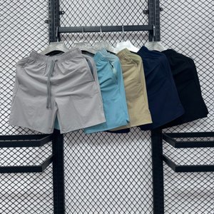 Camiseta Deportiva Corta para Hombre, de Seda Glacé, Transpirable, de Secado Rápido, Anti-Sudoración, Informal, para Correr al Aire Libre, Venta al Por Mayor de Fábrica - Product Image 1
