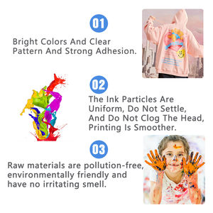 DTF fluor zierende Tinte 1000ml DTF-Tinte für Epson XP600 i3200 TX800 L1800 L805 DTF-Drucker Transfer film Pigment tinte - Product Image 5