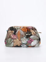 Pochette florale à sequins faite à la main, élégante pochette de soirée perlée pour femme, idéale pour mariage et fête, vente en gros OEM