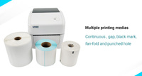 Impresora térmica de etiquetas de envío, máquina de impresión de etiquetas de envío, USB WIFI, BT,