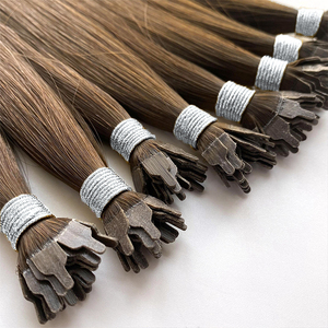 Nouvelle Arrivée 2025 – Extensions de Cheveux en Kératine Italiennes Double Drawn à Cuticules Alignées, Vente en Gros, Mèches de 1g, Pointes Ultra <span class=keywords><strong>Y</strong></span>/Fan - Product Image 4