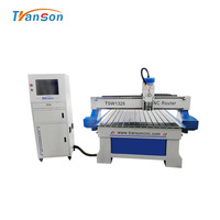 Máquina CNC para Tallado y Fresado de Madera, Precio de Fábrica, Mesa de Trabajo de 1300x2500mm, Motor de Husillo de 7.5kW, 380V, 1 Año de Garantía