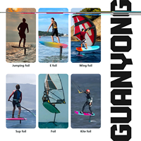 Novedades 2026 SURGE 830 Ala de Hidroala de Carbono para Surf, Rápida Respuesta en Curvas, Alto Rendimiento, Control Suave