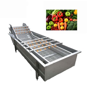 Laveuse de légumes industrielle compacte et portable pour choux et autres légumes, à bulles continuées - Product Image 1