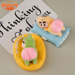 Adorables Adornos <span class=keywords><strong>de</strong></span> Resina <span class=keywords><strong>de</strong></span> Animales para Escritorio, Juguetes Terapéuticos Musicales, Pequeño Par <span class=keywords><strong>de</strong></span> Figuras Sorpresa (Blind Box) - Product Image 1