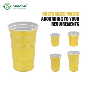 Gobelets en aluminium de 12 oz avec gobelets en aluminium de 12 oz pour boissons réutilisables en aluminium <span class=keywords><strong>Pyrex</strong></span> Fête Plus 12 oz - Product Image 3