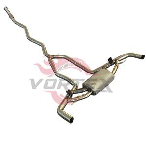 Tubería de Escape de Alto Flujo Vortex de Acero Inoxidable para Mercedes Benz GLE 53 AMG con Tambor Central Aislado y Puertos de Salida Dobles - Product Image 2