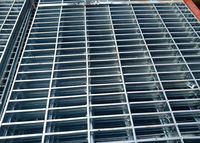 Grille de sol industrielle soudée en acier galvanisé à chaud Q235, planche de sécurité, grille en acier