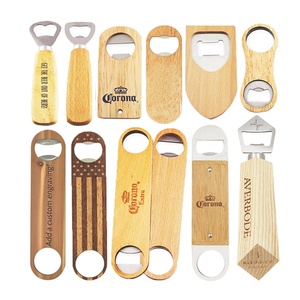 Oneway Wholesale Wooden Bottle Opener Keyring <b>Key</b> <b>Chain</b> Custom Design Your Own Logo Beer Wood Bottle Opener Keychain - Product Image 6