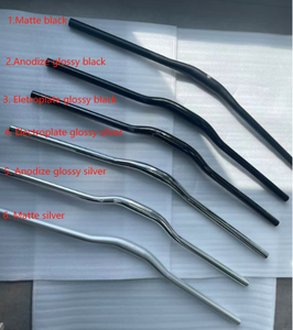 Manubrio per Bicicletta HB03-B con Rialzo 12mm 20mm 30mm, Manubrio a Coda di Rondine per MTB Downhill 31.8mm in Lega di Alluminio per Bici a Scatto Fisso - Product Image 2