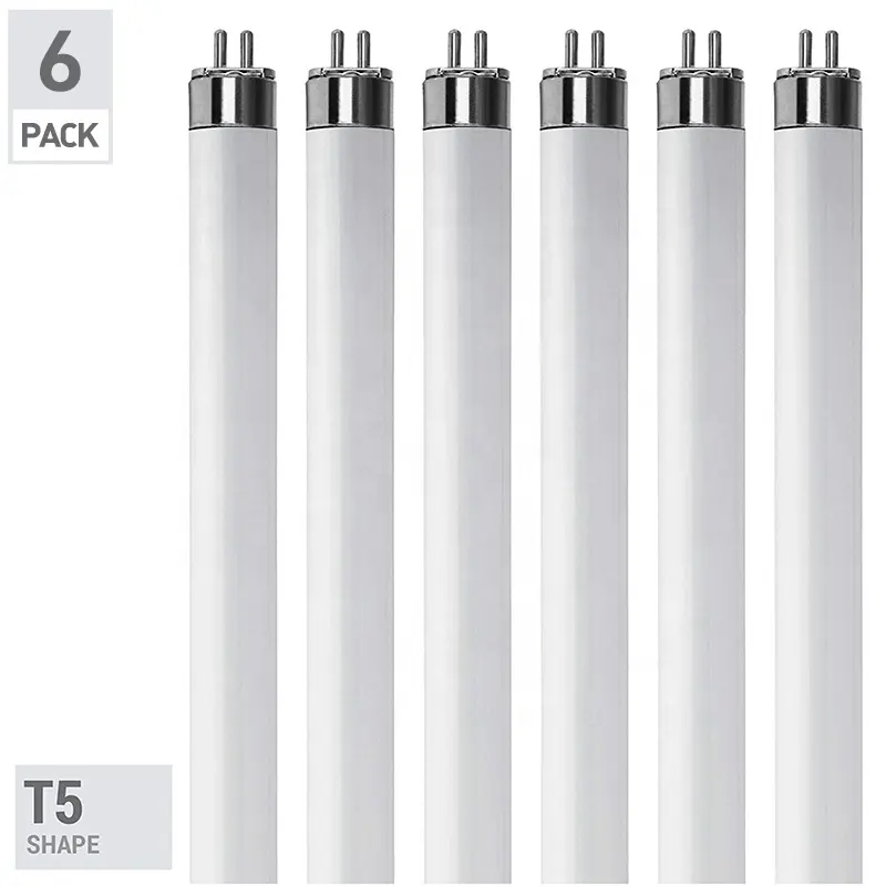 Заводская цена F8T5 F13T5 F21T5 4 Вт 6 Вт 8 Вт 13 Вт 21 Вт T5 T4 холодный белый 4100 к 8 Вт трубчатая лампа линейная флуоресцентная лампа