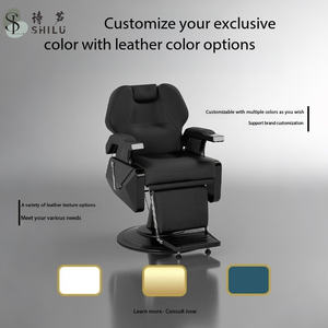 Chaises de Salon de haute qualité meubles de Salon chaise de styliste Salon de coiffure couverture antique coiffeur chaise de barbier pour hommes - Product Image 4