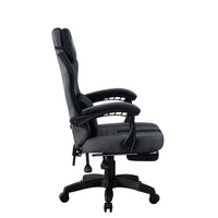 Chaise de jeu personnalisée d'usine, chaise d'ordinateur de course économique avec accoudoirs articulés en cuir PU et base en acier pour salles de jeux à domicile