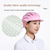 Chapeau de chef de cuisine hygiénique pour la restauration, respirant, pour la maison, pour la pâtisserie, anti-poussière, pour hommes et femmes, personnage quatre saisons