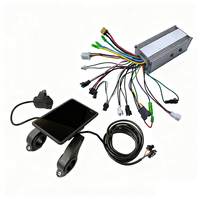 Controlador de CC sin escobillas de 36V/48V/60V 800W/1000W con juego de controlador de pantalla Lcd a Color con espectáculo de velocidad para bicicleta eléctrica Scooter