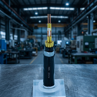 Cable de Control Flexible con Aislamiento XLPE y Blindaje Trenzado de Cobre KYJVP, 450/750V, Multifilar, Resistente al Aceite, para Automatización Industrial