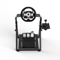Simulateur de plate-forme de course Sim personnalisé Cockpit OEM ODM voiture de jeu F1 siège de simulation support de roues de course