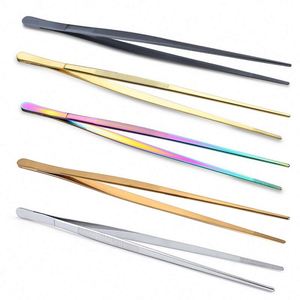 Pinzas de Cocina Kingwise de Acero Inoxidable de 12 Pulgadas, Pinzas Largas para Alimentos con Puntas Dentadas, Pinzas para Cocinar - Product Image 2