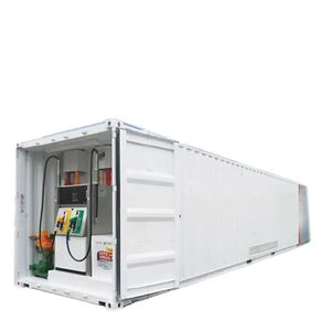 Estación de Servicio Portátil en Contenedor de 20 Pies/40 Pies, Tanque de Diésel, Gasolinera Móvil en Venta - Product Image 1