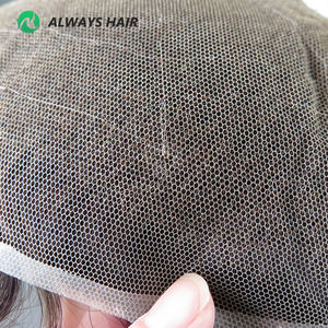 8X10 Donkerbruin Volledig Zwitsers Kant Menselijk Haar Heren Toupes Kant India Haareenheden Natuurlijk Systeem - Product Image 4