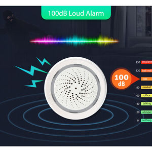 Sensor de Sonido y Luz WiFi TY-192 Tuya con Sirena de 90dB, Alimentación USB, Alarma de Seguridad Inteligente para el Hogar, Control Remoto a través de la Aplicación Smart Life - Product Image 6