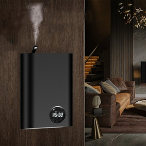 Diffuseur <span class=keywords><strong>d</strong></span>'huiles essentielles intelligent sans eau, 150 ml, à fixation murale, pour hôtel, maison, salle de bain, OEM - Product Image 3