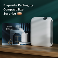 Diffuseur d'arômes électrique contrôlé par Bluetooth Crearoma, 200 ml, en plastique, à fixer au mur, machine à huiles essentielles parfumées avec parfum