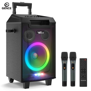 BT Professional Audio Power Active <b>Box</b> Outdoor <b>Party</b> Portable RGB for 5.0 Vibration Sound Equipment Set 8-Inch Speaker - Product Image 1