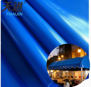 Tente de protection mobile industrielle en PVC 800 GSM TianJin, imperméable, pour entrepôt, garage, auvent coulissant, <span class=keywords><strong>tissu</strong></span> pour usage industriel - Product Image 1