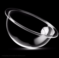 Vente en gros de 3cm à 60cm de diamètre hémisphère en plexiglas transparent dôme en acrylique pour chat et chien