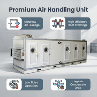 Unité de traitement d'air modulaire à haut rendement énergétique pour toiture, avec moteur de climatisation, pour une ventilation CVC flexible des bâtiments commerciaux