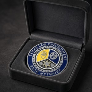 Moneta Commemorativa Personalizzata di Alta Qualità, Stile Americano del Texas, Cultura Civile Regionale, Antica in Metallo, Souvenir, Produzione OEM in Serie - Product Image 3