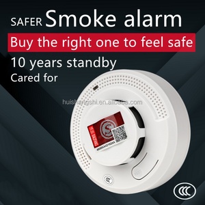 Detector de Humo Inteligente Mini con Certificación CE, RoHS y FCC, Batería de 10 Años, Alarma de Incendio Convencional Interconectada para el Hogar - Product Image 6